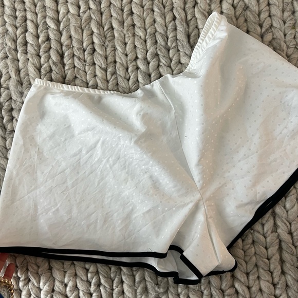 Kate spade white satin pajama shorts - Picture 2 of 5